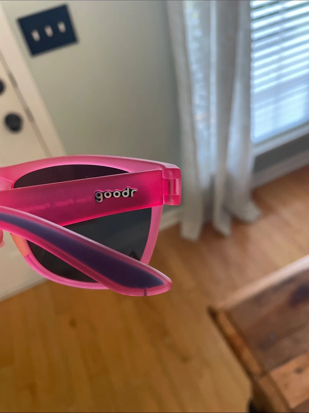 2 sunglasses Goodr and Blenders